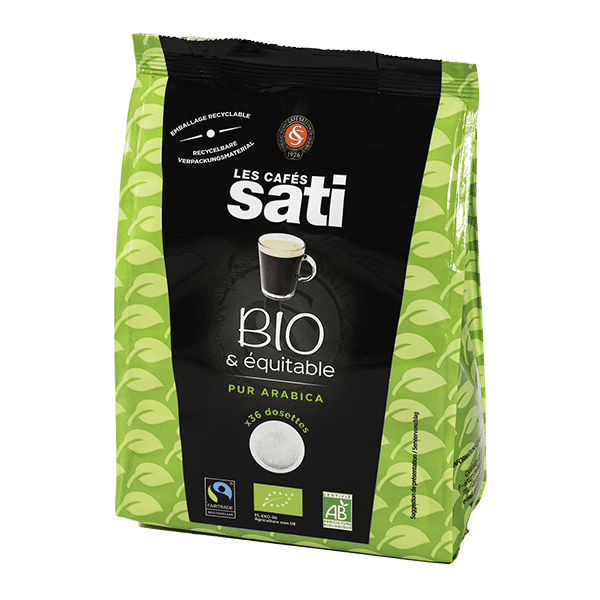 cafés bio et équitables_dosettes